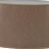 Ovala Lampskärmar-Hallbergs Opulence Lampskärm Oval 25cm Bronze Limited Edition
