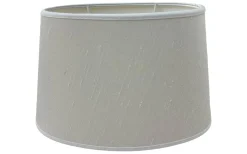 Ovala Lampskärmar-Hallbergs Opulence Lampskärm Oval 30cm Chalk