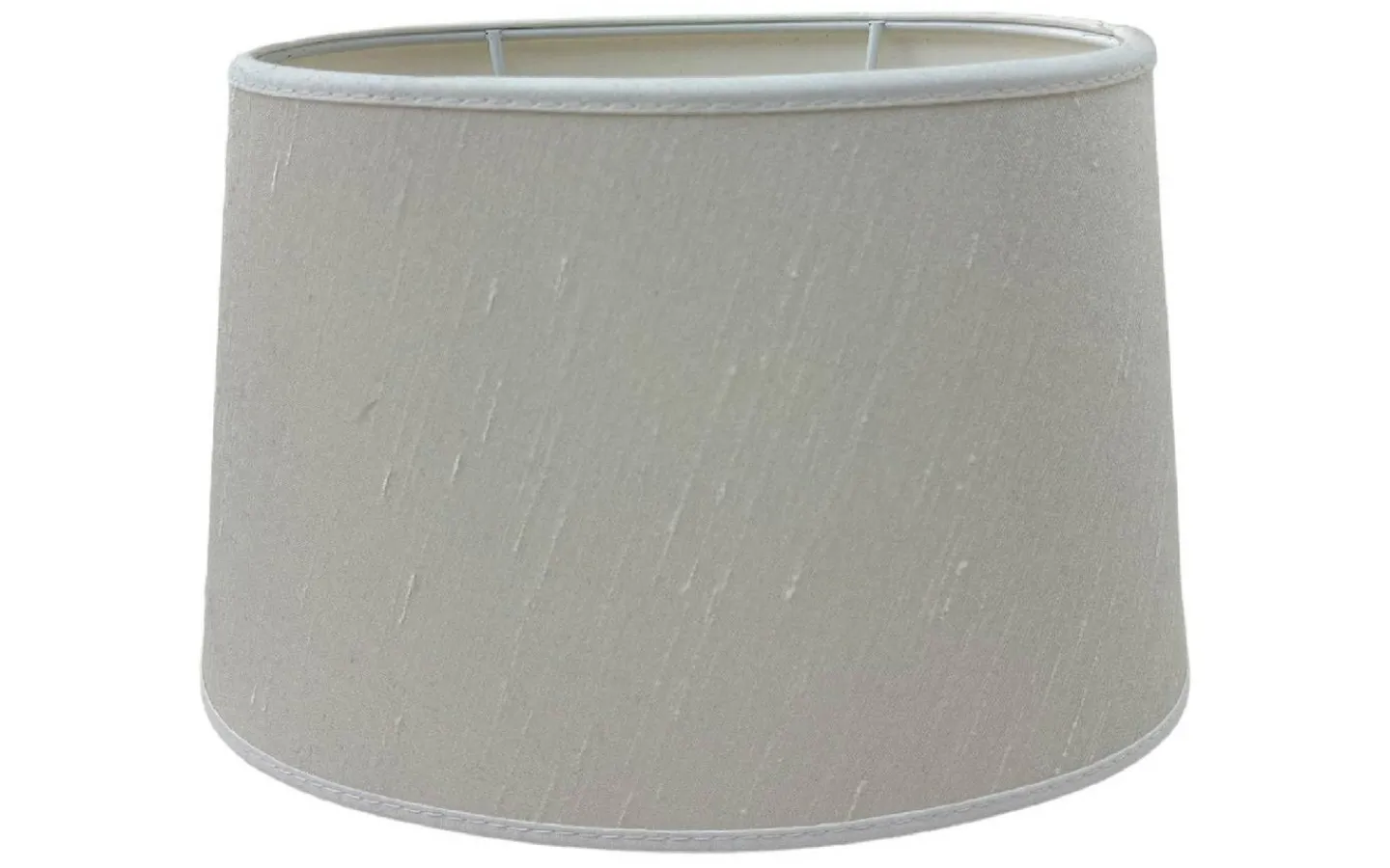 Ovala Lampskärmar-Hallbergs Opulence Lampskärm Oval 30cm Chalk