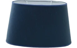 Ovala Lampskärmar-Hallbergs Opulence Lampskärm Oval 25cm Indigo