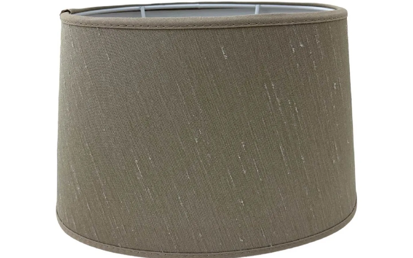 Ovala Lampskärmar-Hallbergs Opulence Lampskärm Oval 25cm Linen