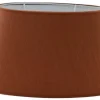 Ovala Lampskärmar-Hallbergs Opulence Lampskärm Oval 30cm Paprika