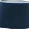 Ovala Lampskärmar-Hallbergs Opulence Oval Lampskärm 20cm Indigo
