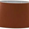 Ovala Lampskärmar-Hallbergs Opulence Oval Lampskärm 20cm Paprika