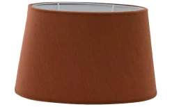 Ovala Lampskärmar-Hallbergs Opulence Oval Lampskärm 20cm Paprika