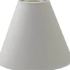 Toppringsskärmar < Hallbergs Opulence Toppringsskärm Ø22cm Chalk