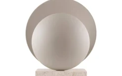 Bordslampor-Globen Lighting Orbit Bordslampa 32cm Beige/Travertin