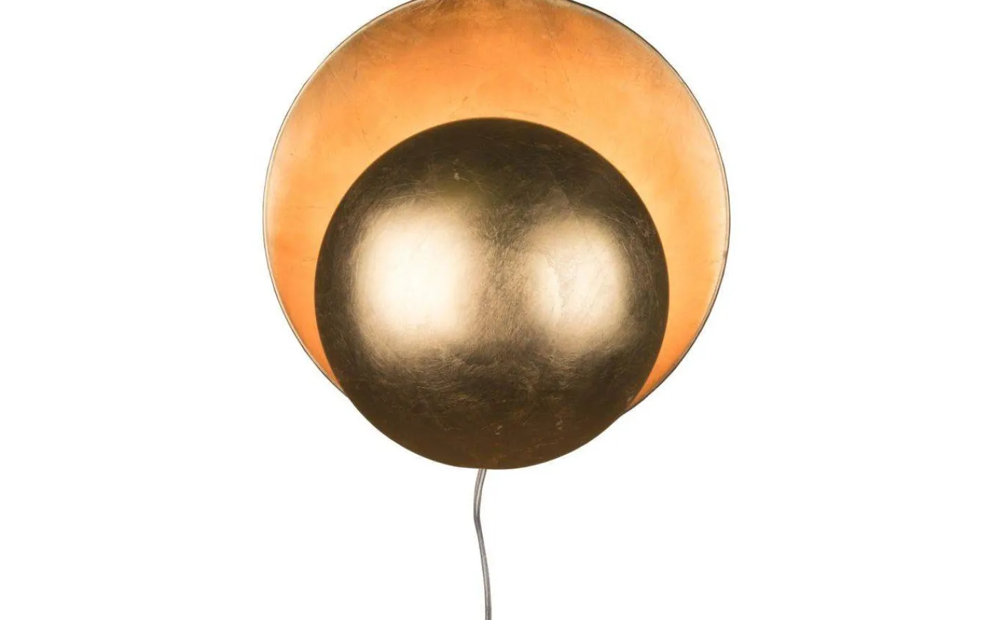 Vardagsrum|Hall & Trappa < Globen Lighting Orbit Vägglampa Guld