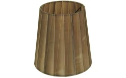 Enfärgade Runda Lampskärmar < Oriva Organza Lampskärm Ø14,5cm Nougat