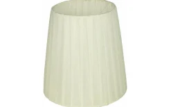 Enfärgade Runda Lampskärmar-Oriva Organza Lampskärm Ø14,5cm Vit