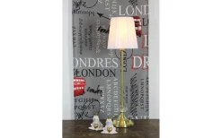 Enfärgade Runda Lampskärmar-Oriva Organza Lampskärm Ø14,5cm Vit