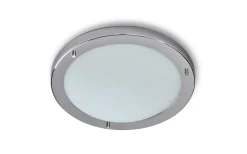 Badrumslampor Tak < ArmaturHantverk Orust Plafond Ø31cm Krom IP54