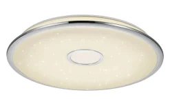 Plafonder-Trio Lighting Osaka Plafond LED 65cm krom