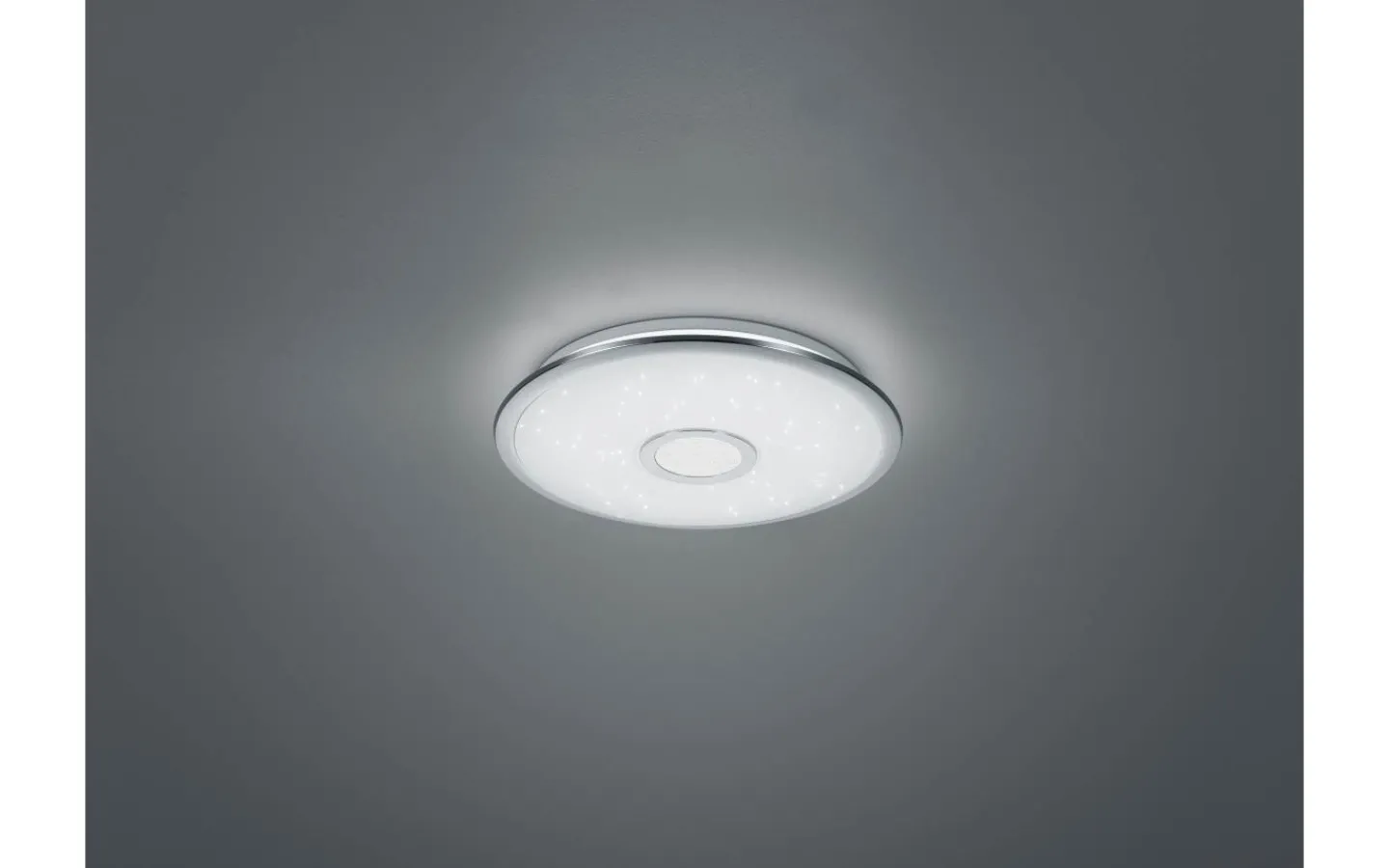 Plafonder-Trio Lighting Osaka Plafond LED 42cm krom
