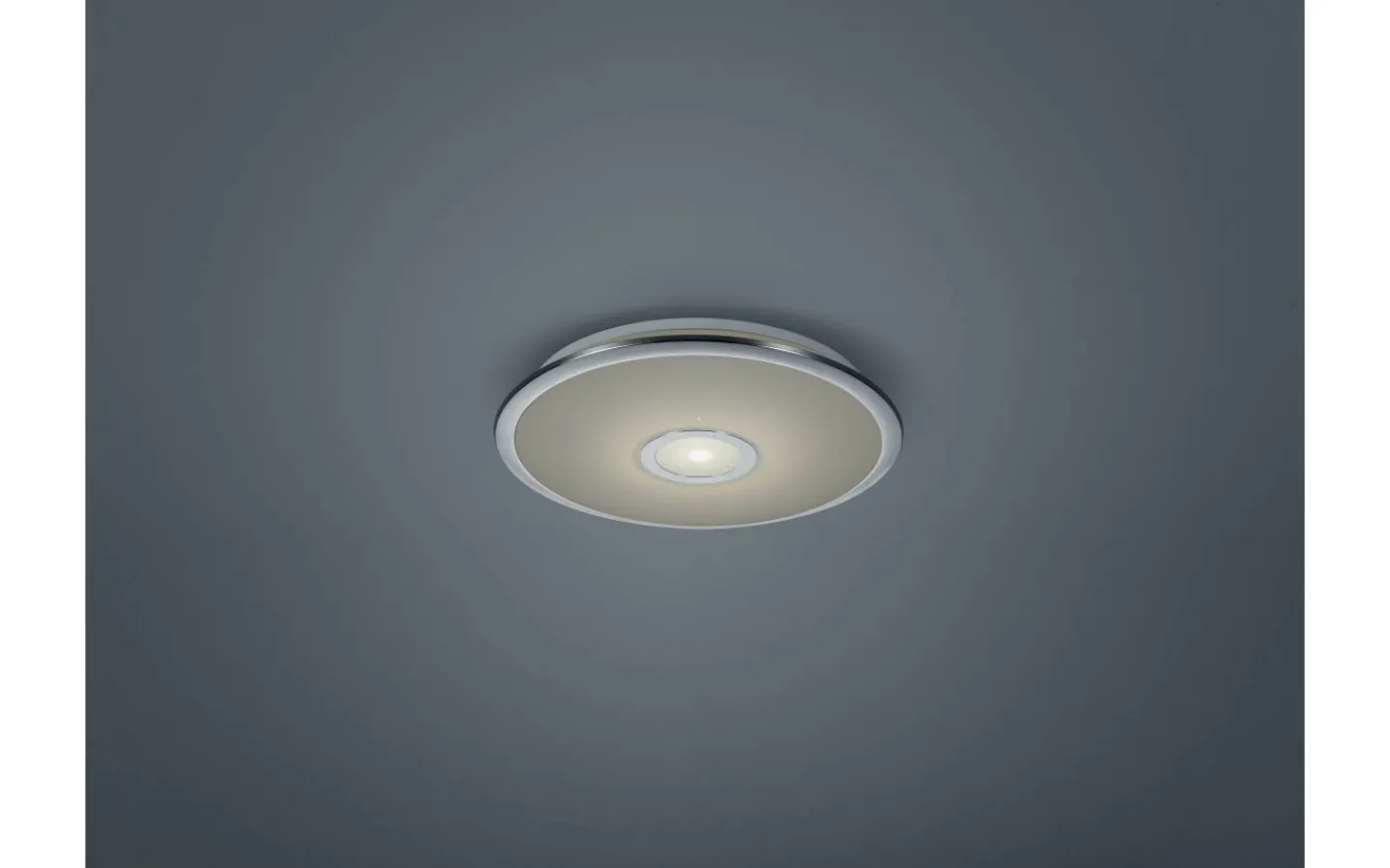 Plafonder-Trio Lighting Osaka Plafond LED 42cm krom