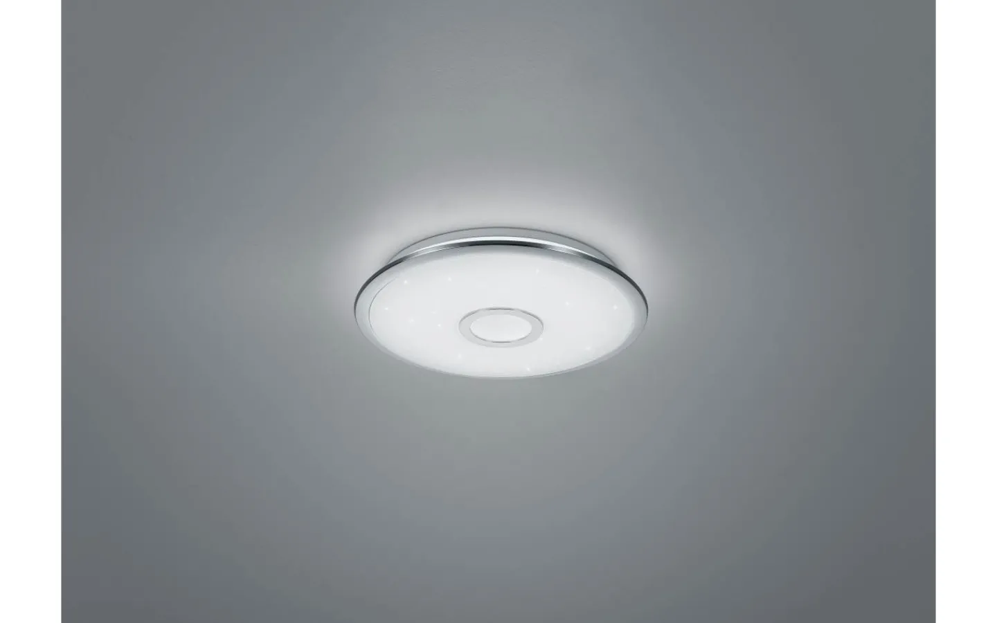Plafonder-Trio Lighting Osaka Plafond LED 42cm krom