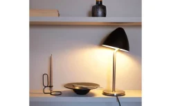 Bordslampor < Dyberg Larsen Oulu Bordslampa 47cm Svart/Borstad Stål