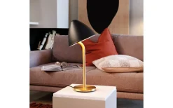 Bordslampor-Dyberg Larsen Oulu Bordslampa 47cm Svart/Mässing