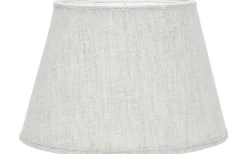 Ovala Lampskärmar-PR Home Oval Lampskärm 25cm Lin Ljusbeige