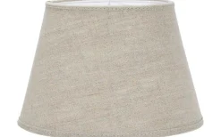 Ovala Lampskärmar-PR Home Oval Lampskärm 15cm Lin Natur