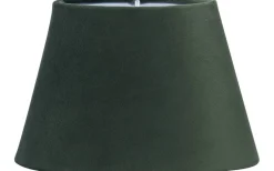 Ovala Lampskärmar-PR Home Oval Lampskärm 20cm Sammet Smaragd