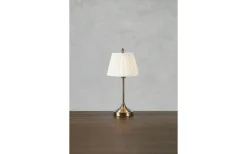 Bordslampor < Markslojd Oxford Bordslampa 43cm Offwhite/Antikmässing