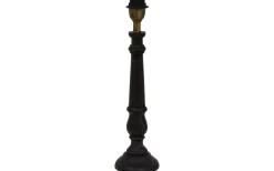 Lampfötter-Hallbergs Oxford S Lampfot 45cm E27 Brun