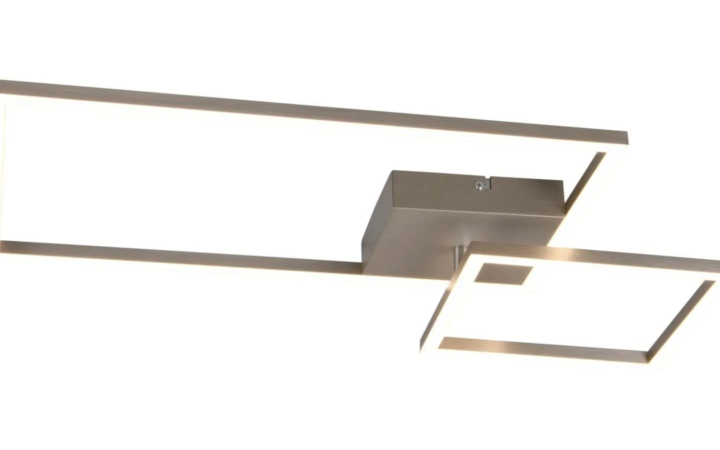Plafonder-Reality Padella Plafond LED borstad stål 4000K