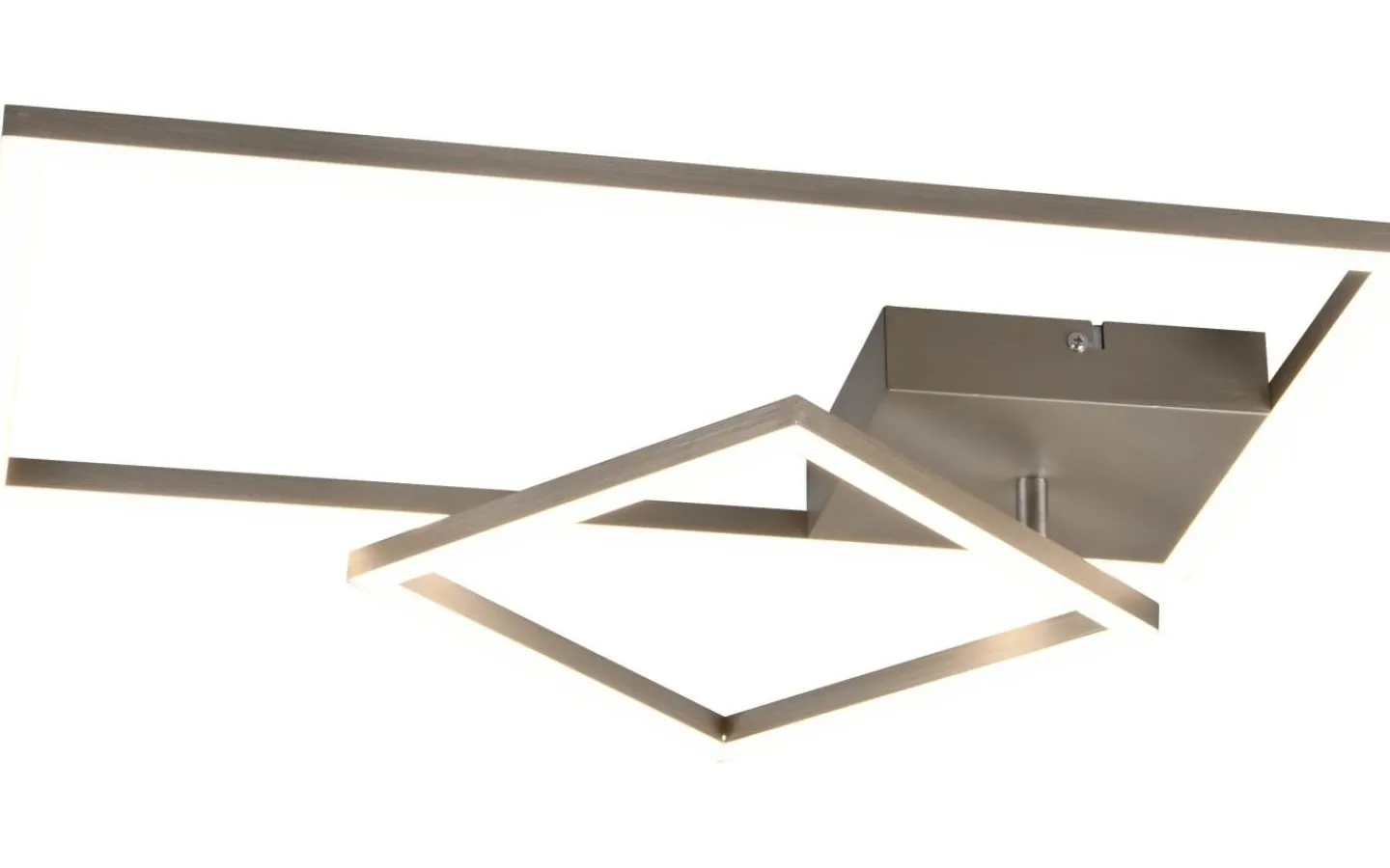 Plafonder-Reality Padella Plafond LED borstad stål 4000K