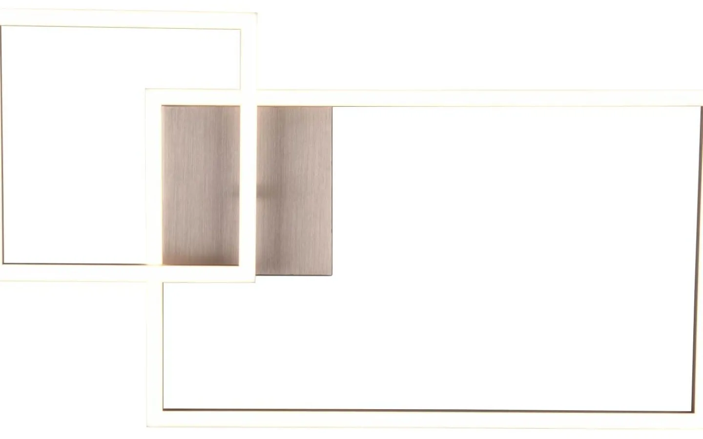 Plafonder-Reality Padella Plafond LED borstad stål 4000K