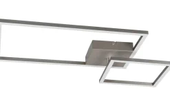 Plafonder-Reality Padella Plafond LED borstad stål 4000K