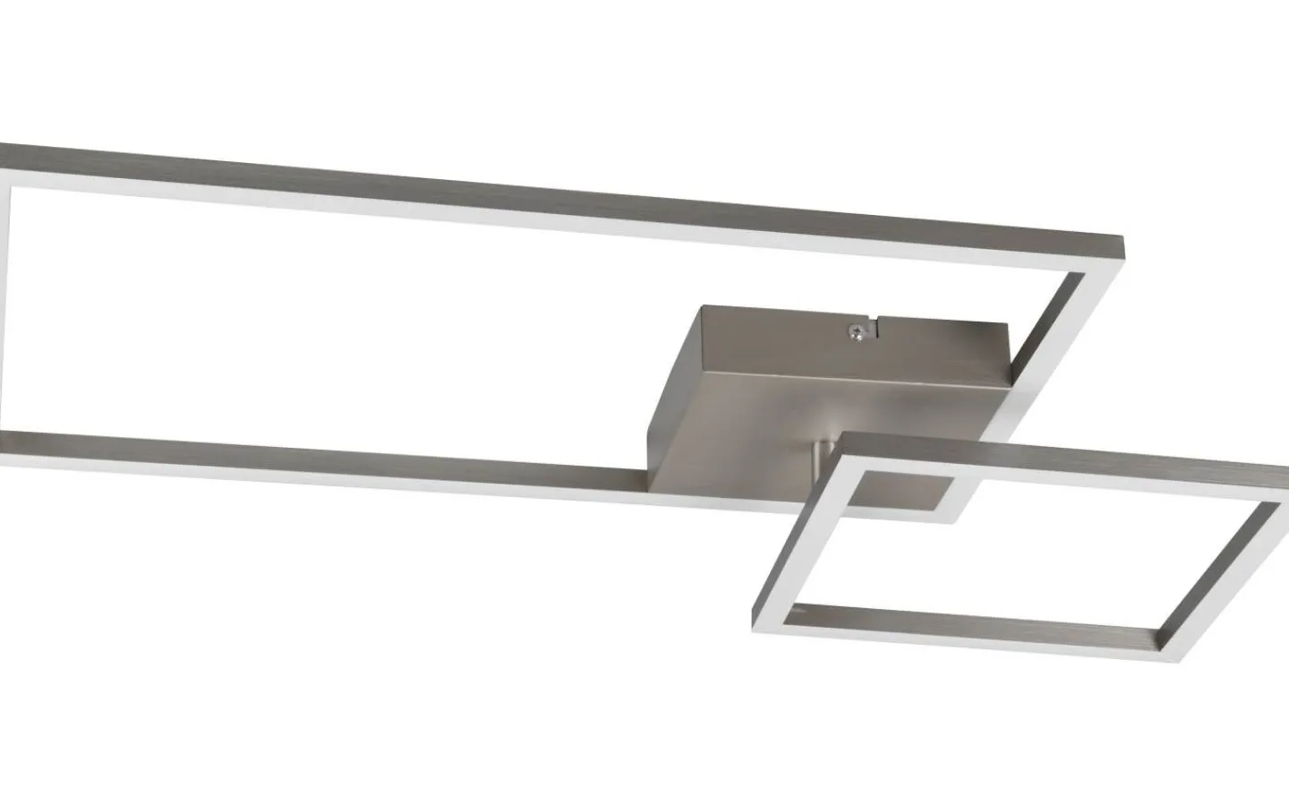 Plafonder-Reality Padella Plafond LED borstad stål 4000K