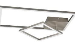 Plafonder-Reality Padella Plafond LED borstad stål 4000K