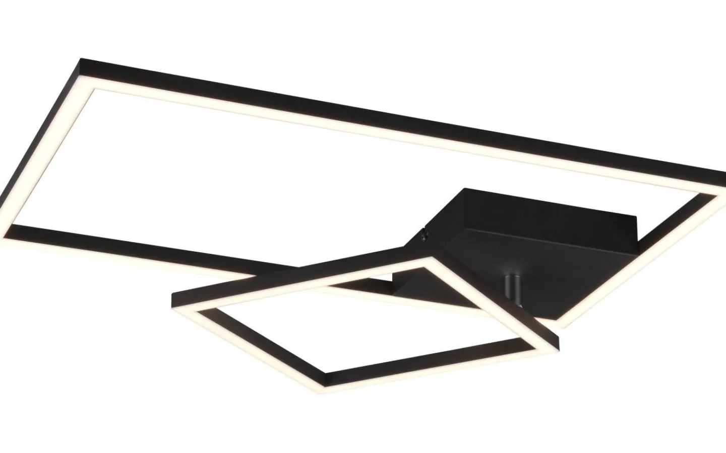 Plafonder-Reality Padella Plafond LED mattsvart 4000K