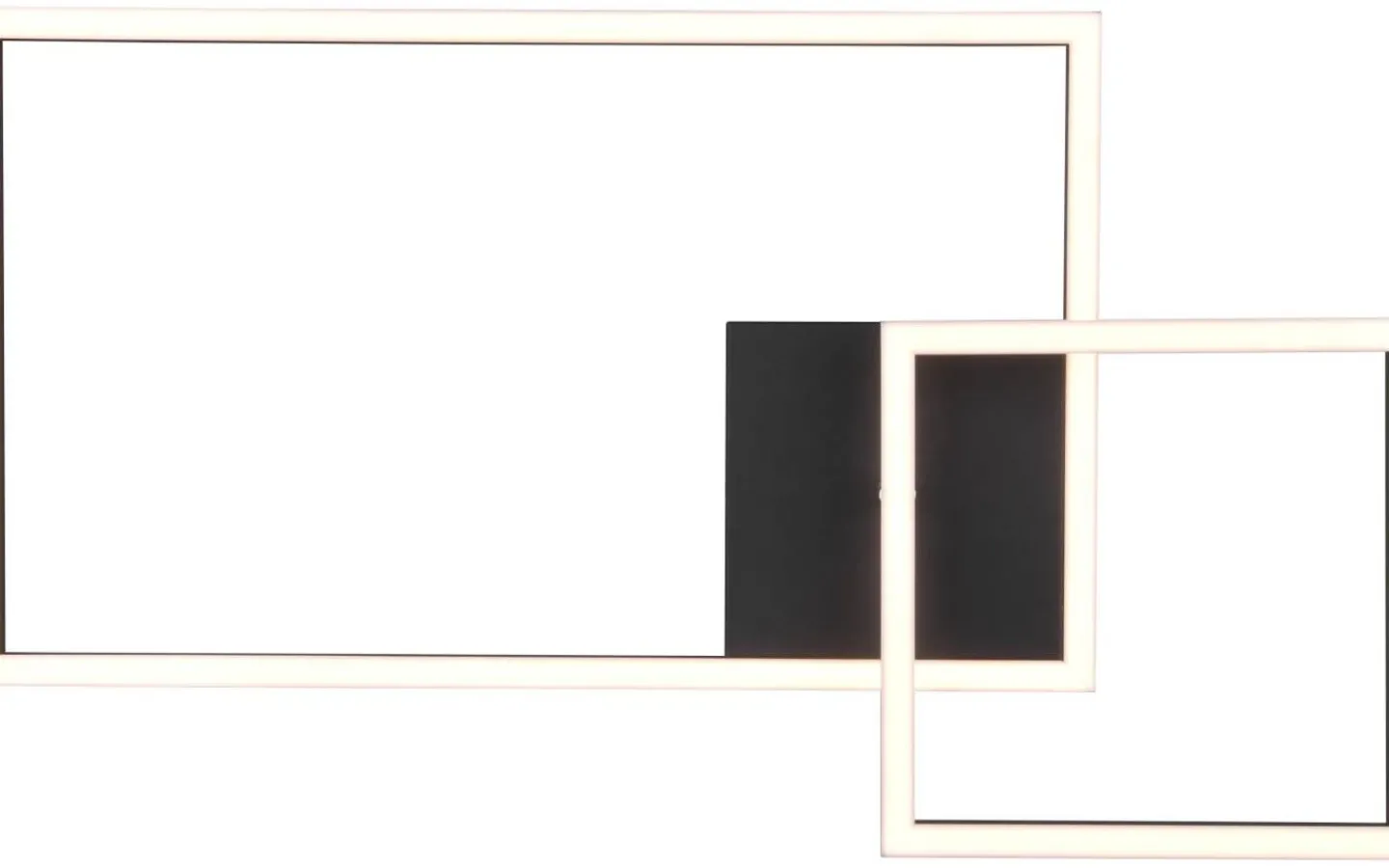 Plafonder-Reality Padella Plafond LED mattsvart 4000K