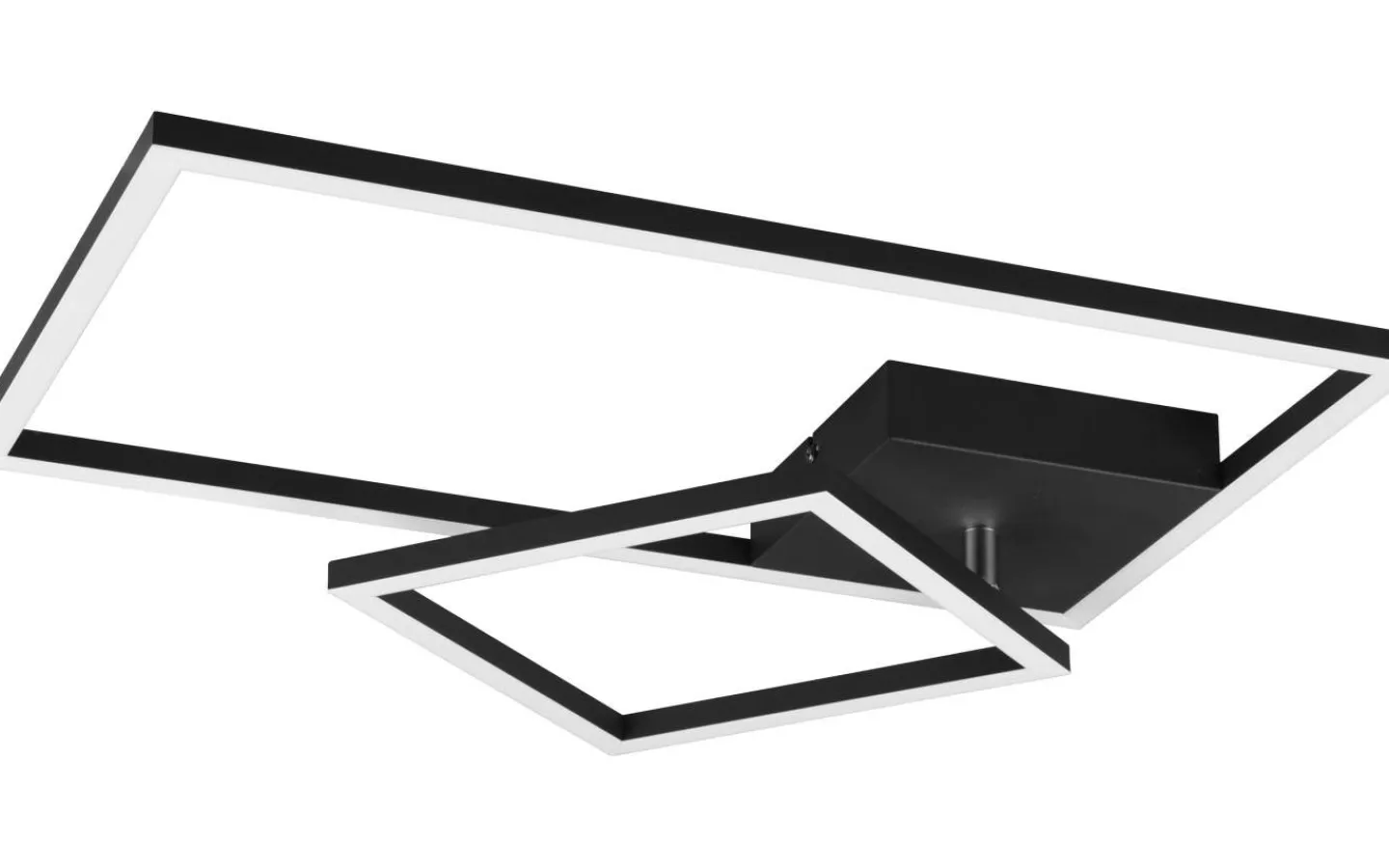 Plafonder-Reality Padella Plafond LED mattsvart 4000K