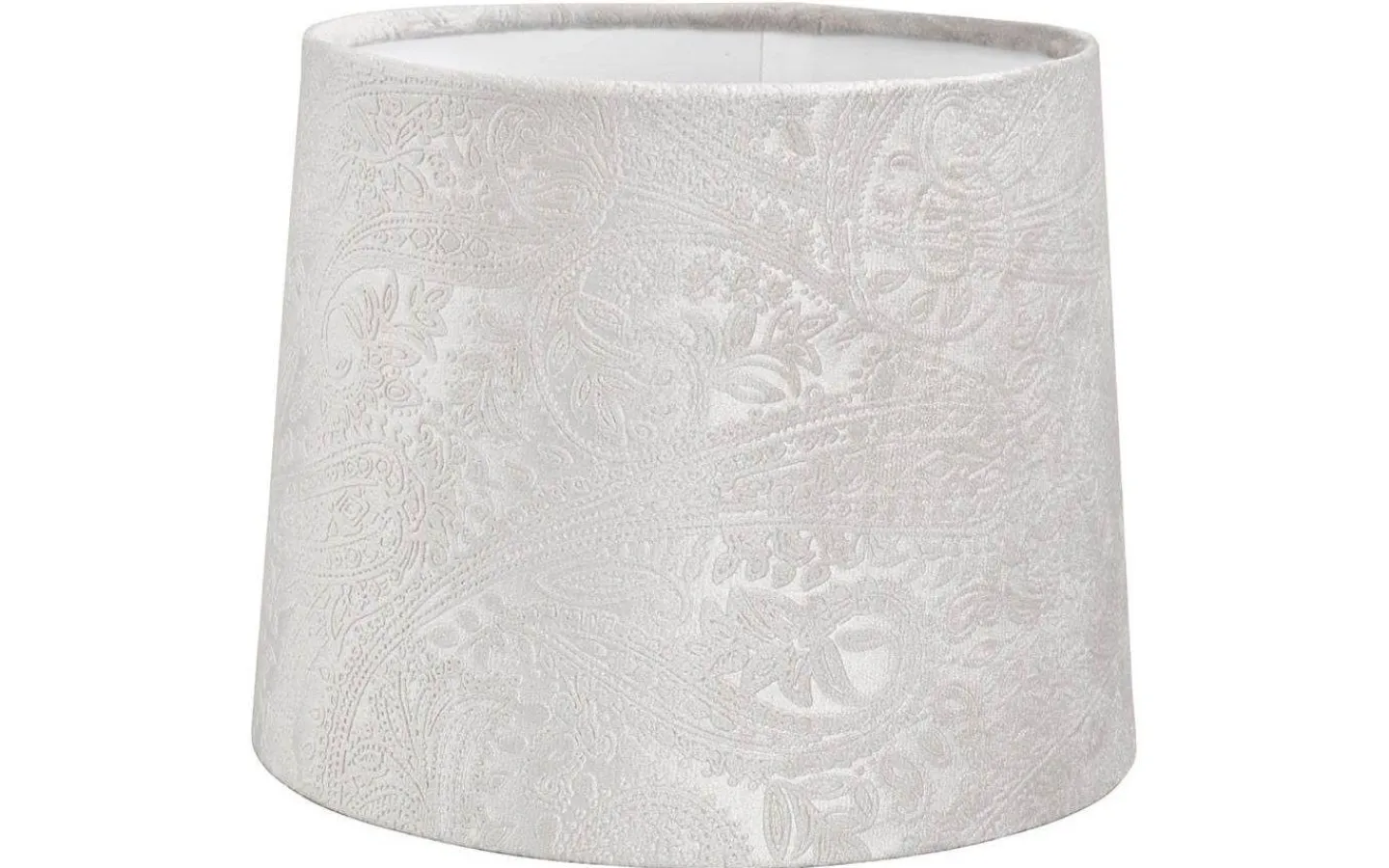 Mönstrade Lampskärmar < Oriva Paisley Lampskärm Ø20cm Sammet Grå