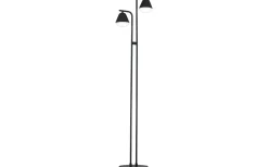 Golvläslampor-Eglo Palbieta Golvlampa 153cm GU10 LED 3000K 2x3W Svart