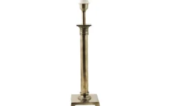 Lampfötter-Hallbergs Palermo Lampfot 50cm Antik Silver