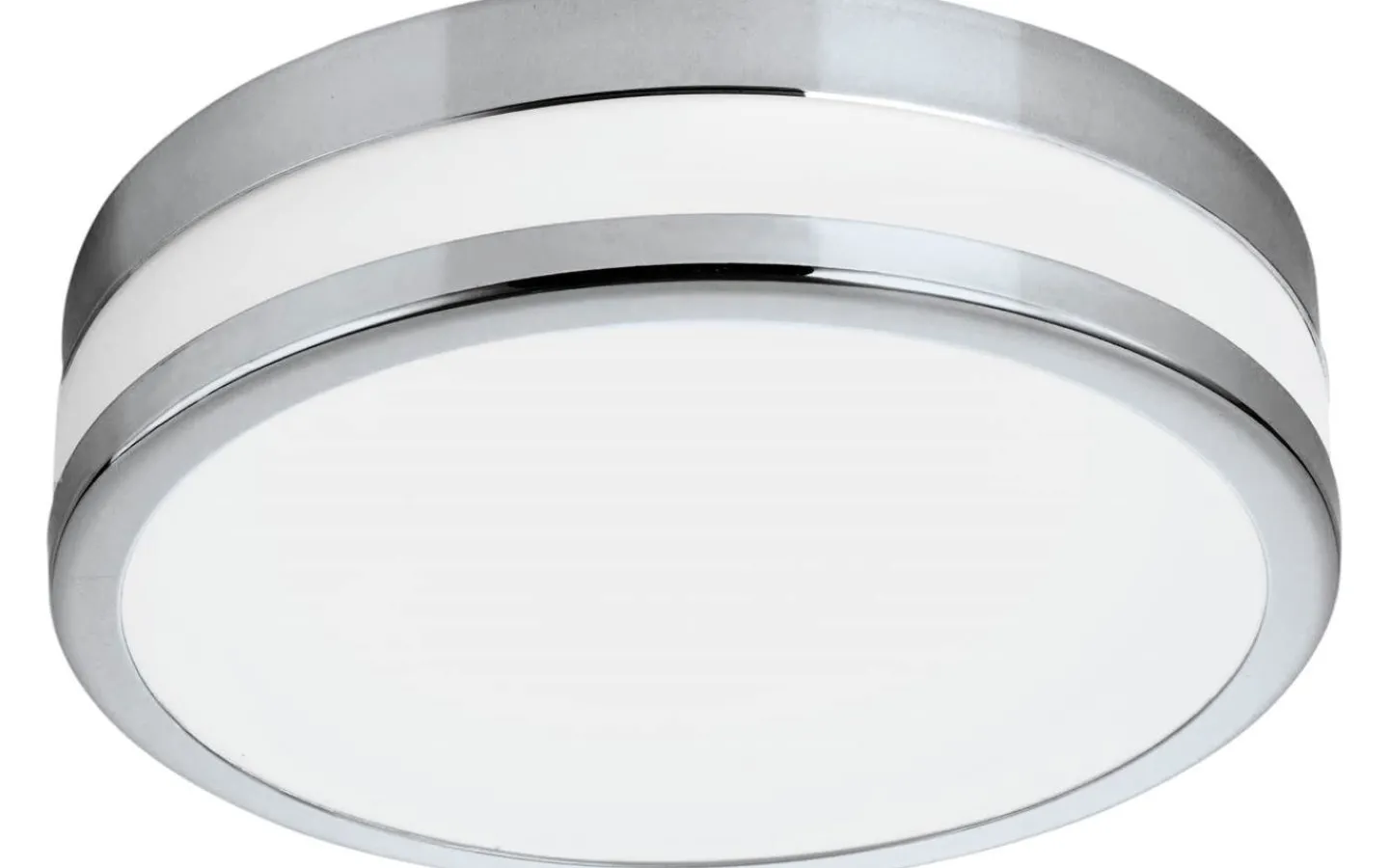Badrumslampor Tak < Eglo Palermo Plafond 23cm LED 3000K 11W Krom IP44