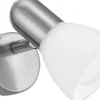 Läslampor < Eglo Palma Vägglampa Nickel