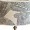 Ovala Lampskärmar-Hallbergs Panama Oval Lampskärm 20cm Beige