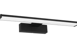 Badrumslampor Vägg-Eglo Pandella 1 Spegelbelysning 40cm LED 4000K 7,4W Svart IP44