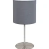 Bordslampor < Eglo Pasteri Bordslampa 40cm Nickel/Grå
