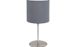 Bordslampor < Eglo Pasteri Bordslampa 40cm Nickel/Grå