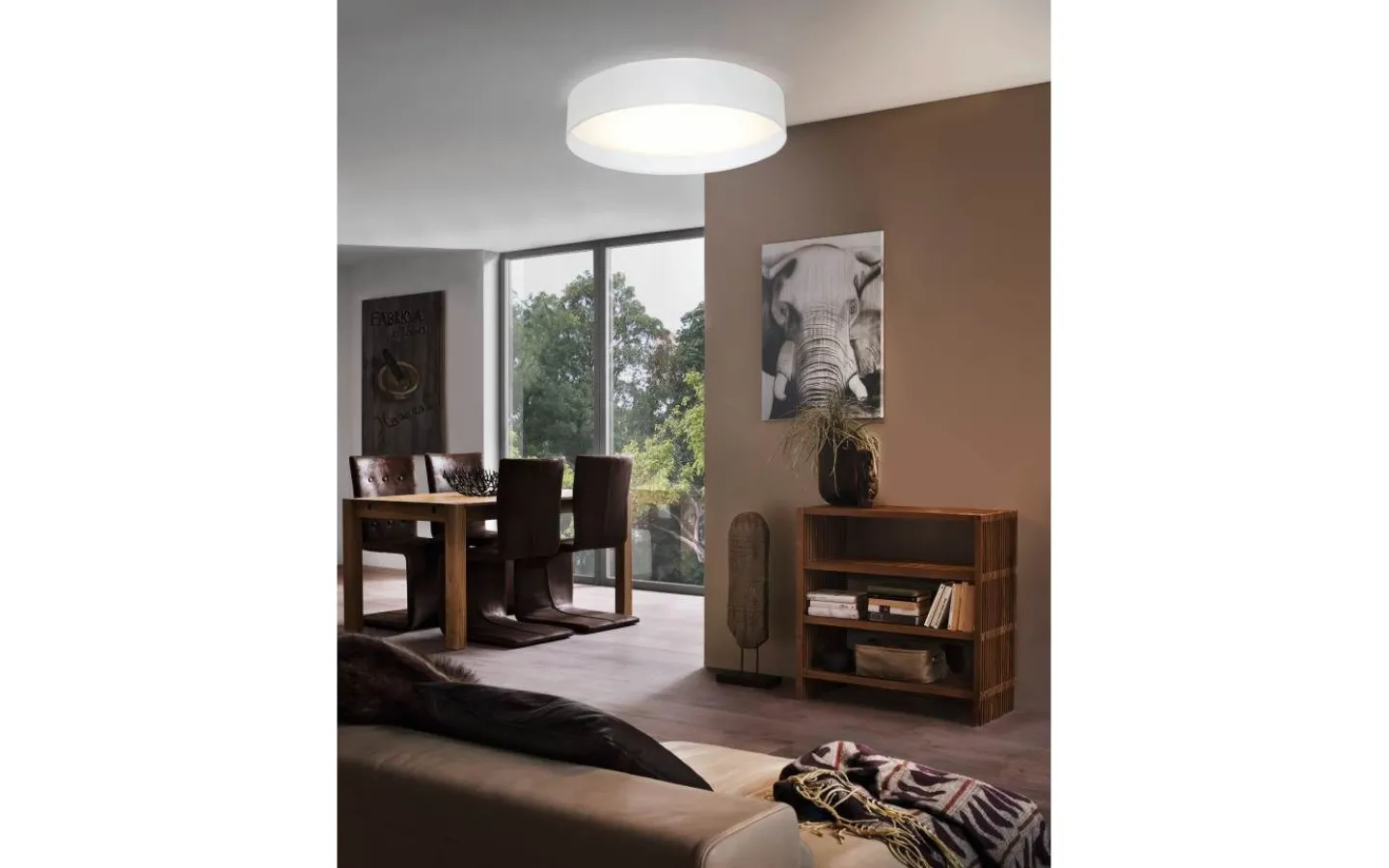 Plafonder-Eglo Pasteri Plafond 32cm LED 3000K 10,8W Vit