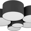 Plafonder < Eglo Pastore Plafond 99cm Svart