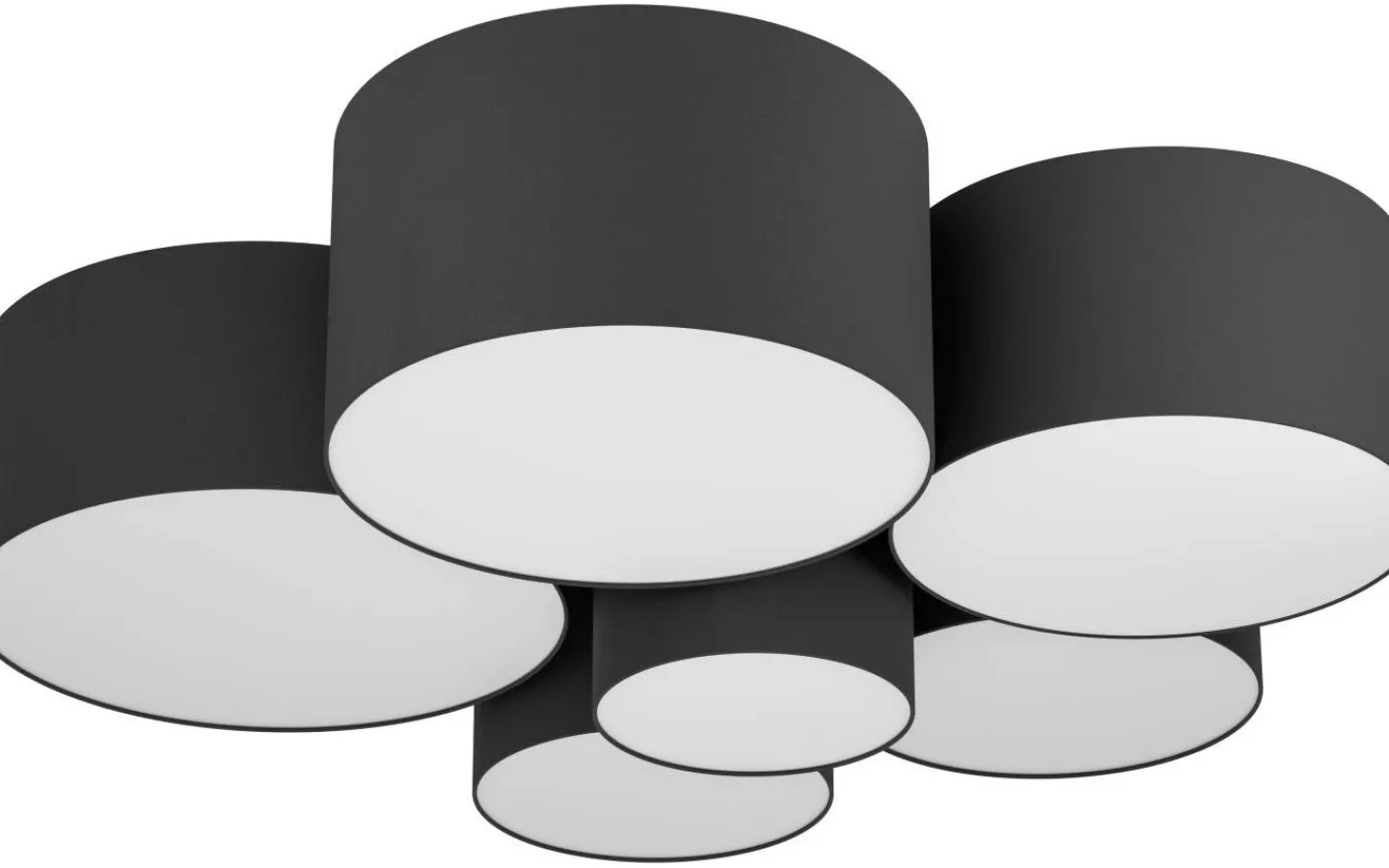 Plafonder < Eglo Pastore Plafond 99cm Svart