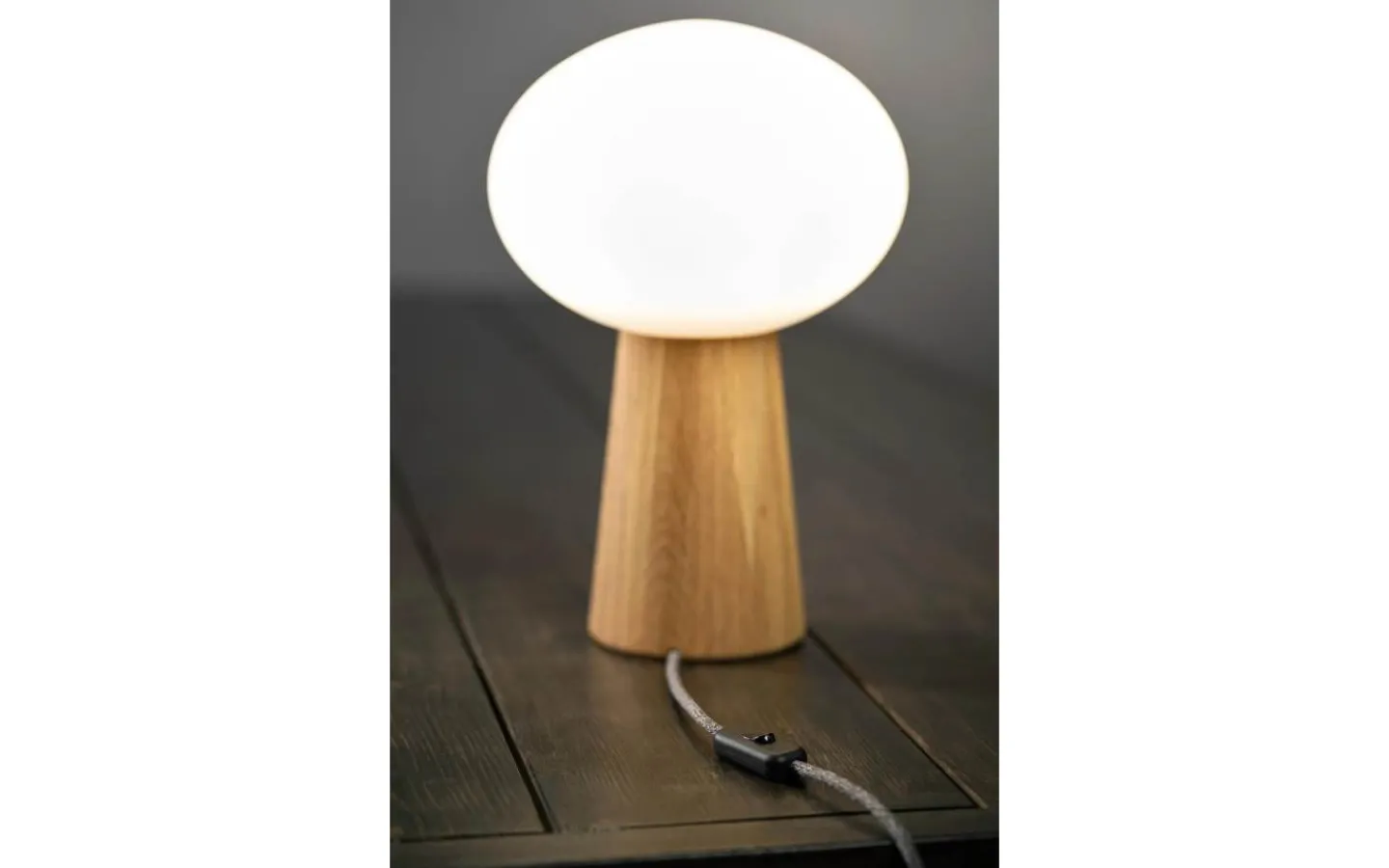 Bordslampor-Markslojd Pater Bordslampa 37cm Ek/Vit