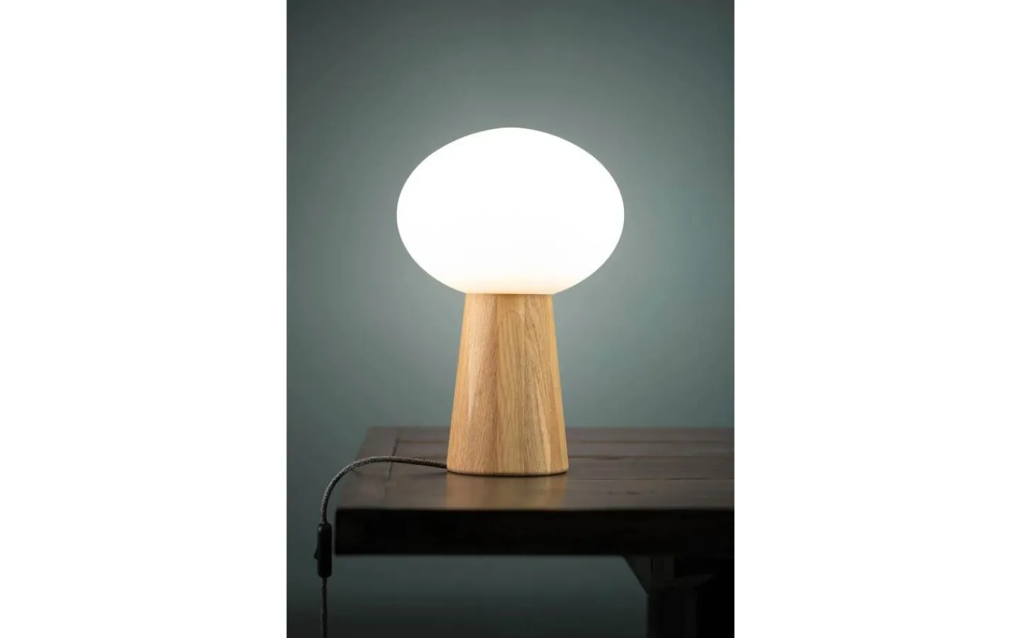 Bordslampor-Markslojd Pater Bordslampa 37cm Ek/Vit